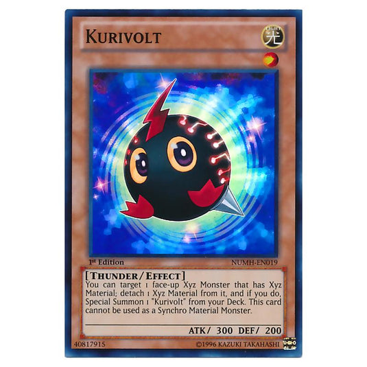 Yu-Gi-Oh! - Number Hunters - Kurivolt (Super Rare) NUMH-EN019