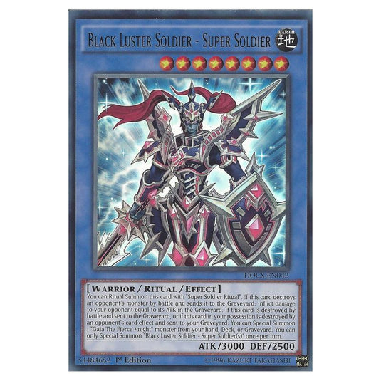 Yu-Gi-Oh! - Dimension of Chaos - Black Luster Soldier - Super Soldier (Ultra Rare) DOCS-EN042