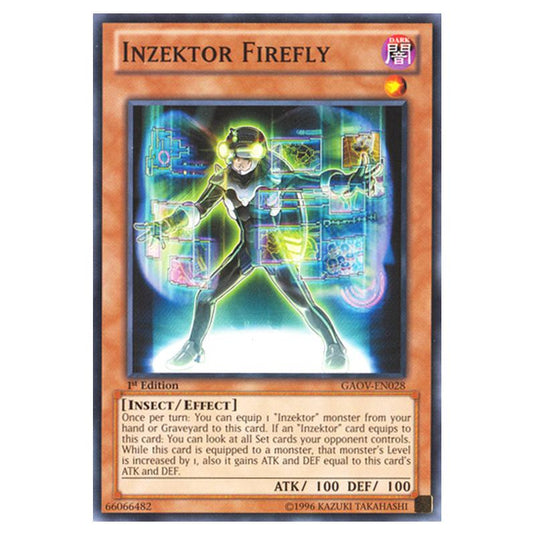 Yu-Gi-Oh! - Galactic Overlord - Inzektor Firefly (Common) GAOV-EN028