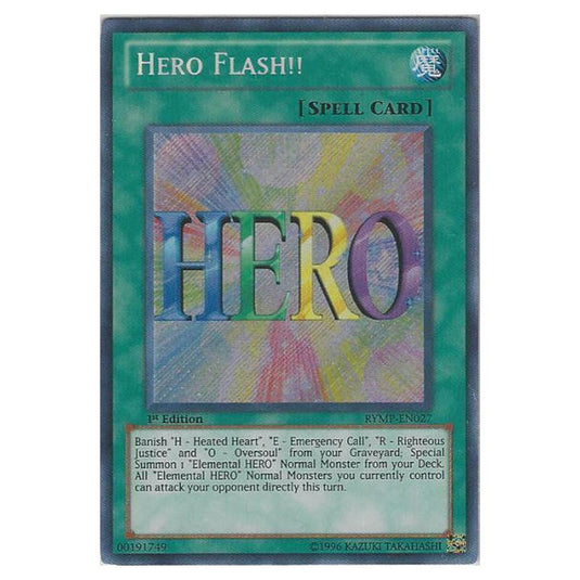 Yu-Gi-Oh! - Ra Yellow Mega Pack - Hero Flash!! (Secret Rare) RYMP-EN027