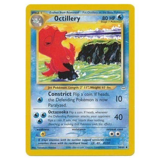 Pokemon - Neo Revelation - Octillery - 34/64/64