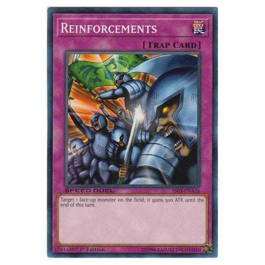 Yu-Gi-Oh! - Speed Duel Starter Decks - Ultimate Predators - Reinforcements (Common) SS03-ENA26