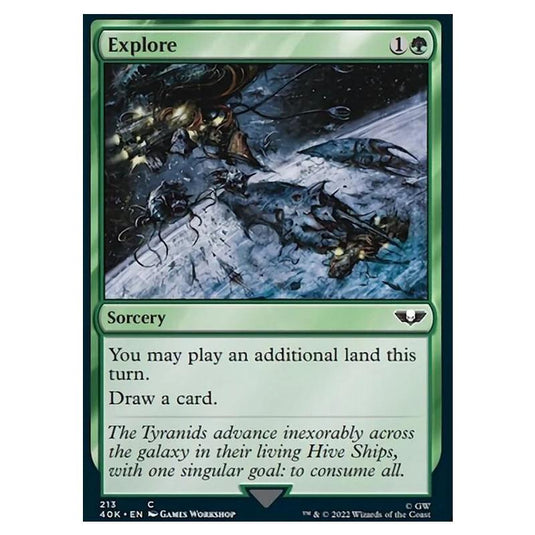 Magic The Gathering - Universes Beyond - Warhammer 40k - Explore - 213/168