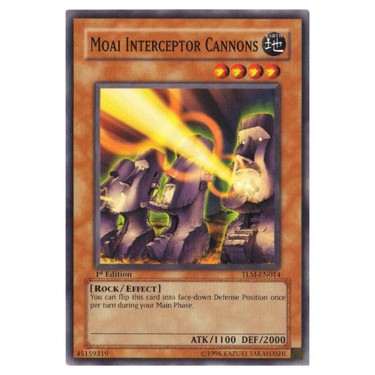 Yu-Gi-Oh! - The Lost Millennium - Moai Interceptor Cannons (Common) TLM-EN014