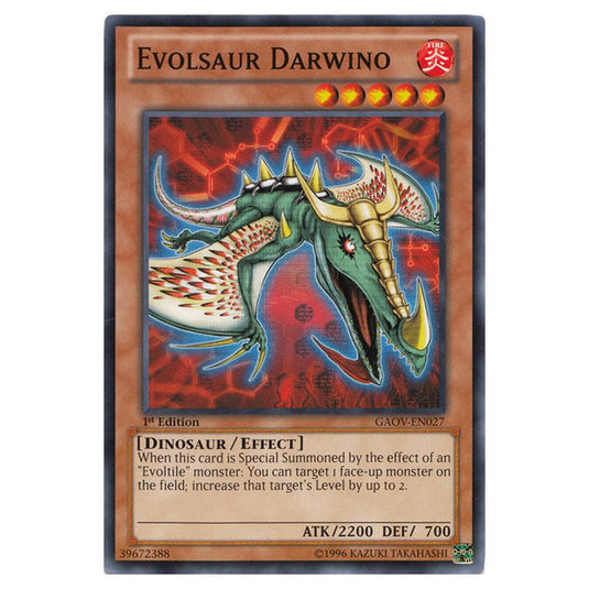 Yu-Gi-Oh! - Galactic Overlord - Evolsaur Darwino (Common) GAOV-EN027