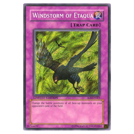 Yu-Gi-Oh! - Shadow of Infinity - Special Edition - Windstorm of Etaqua (Secret Rare) SOI-ENSE3