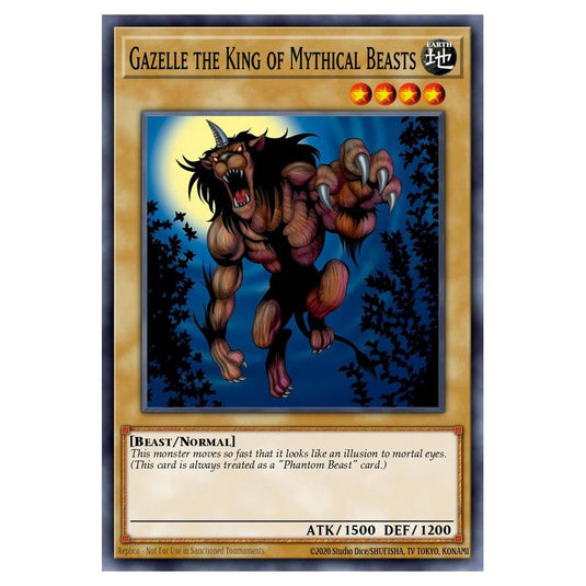 Yu-Gi-Oh! - Starter Deck - Yugi Evolution - Gazelle the King of Mythical Beasts (Common) SYE-013