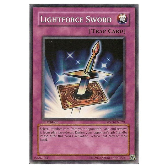 Yu-Gi-Oh! - Duelist Pack - Yugi - Lightforce Sword (Common) DPYG-EN029