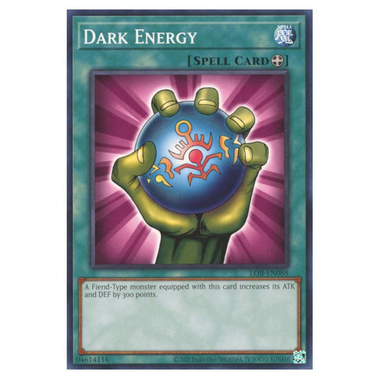 Yu-Gi-Oh! - Legend of Blue Eyes White Dragon (25th Anniversary Edition) - Dark Energy (Common) - LOB25-EN088