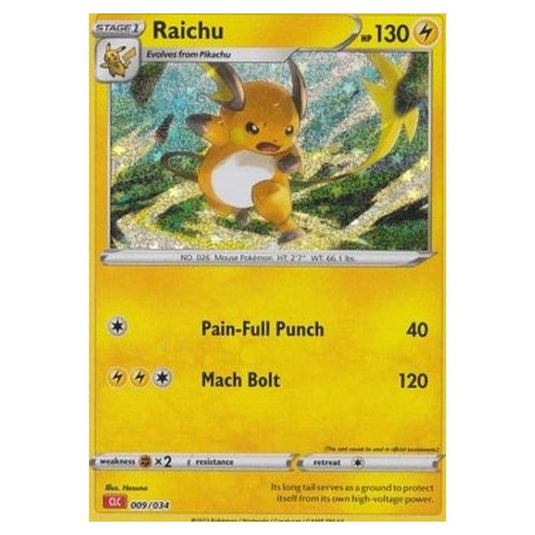 Pokemon - Pokémon Trading Card Game Classic - Charizard & Ho-Oh ex Deck - Raichu 009