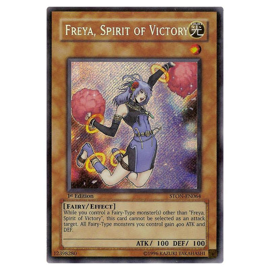 Yu-Gi-Oh! - Strike of Neos - Freya, Spirit of Victory (Secret Rare) STON-EN064