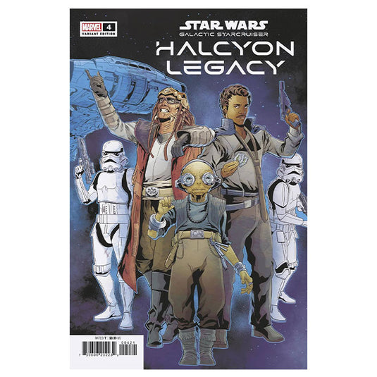 Star Wars Halcyon Legacy - Issue 4 (Of 5) Sliney Connecting Var