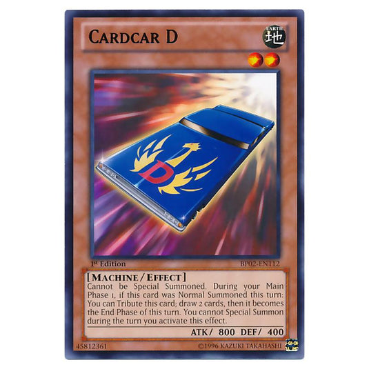 Yu-Gi-Oh! - Battle Pack 2 - War of the Giants - Cardcar D (Rare) BP02-EN112