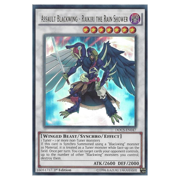 blackwing monsters Yu-Gi-Oh! - Dimension of Chaos - Assault Blackwing