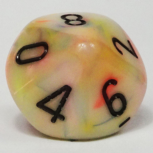 Chessex - Signature 16mm D10 - Festive - Circus with Black