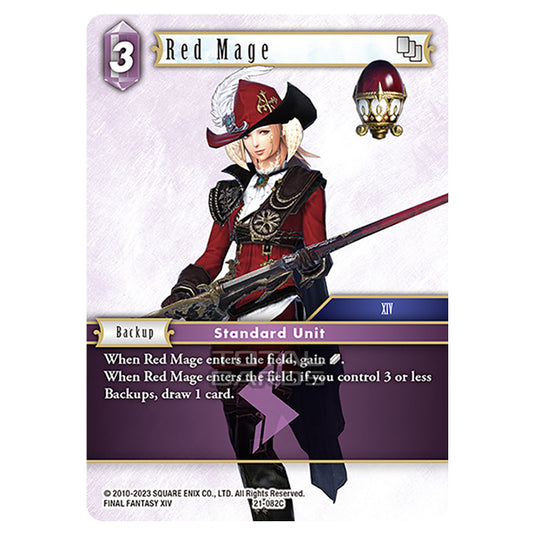 Final Fantasy - Beyond Destiny - Red Mage - (21-082C)