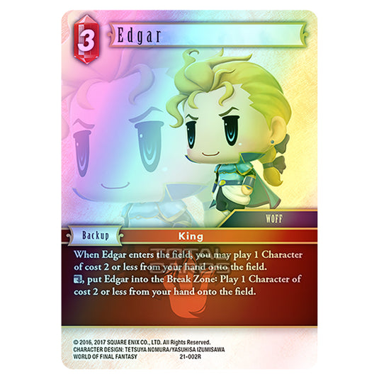 Final Fantasy - Beyond Destiny - Edgar - (21-002R) (Foil)