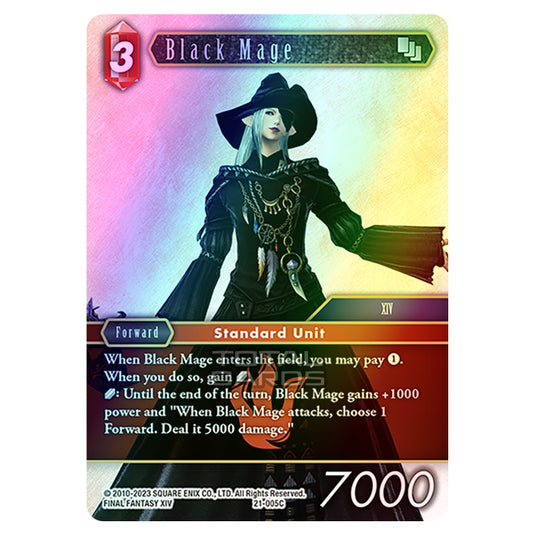 Final Fantasy - Beyond Destiny - Black Mage - (21-005C) (Foil)