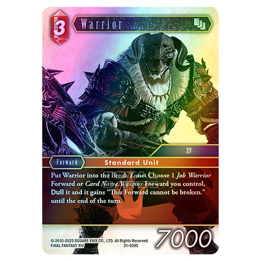 Final Fantasy - Beyond Destiny - Warrior - (21-009C) (Foil)