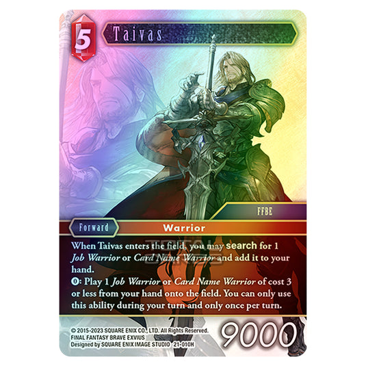 Final Fantasy - Beyond Destiny - Taivas - (21-010H) (Foil)