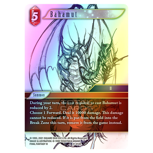 Final Fantasy - Beyond Destiny - Bahamut - (21-012H) (Foil)