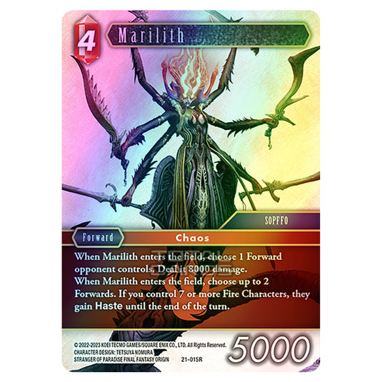 Final Fantasy - Beyond Destiny - Marilith - (21-015R) (Foil)