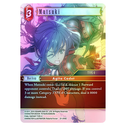 Final Fantasy - Beyond Destiny - Mutsuki - (21-016C) (Foil)