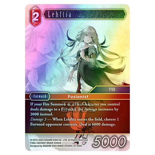 Final Fantasy - Beyond Destiny - Lehftia - (21-020C) (Foil)