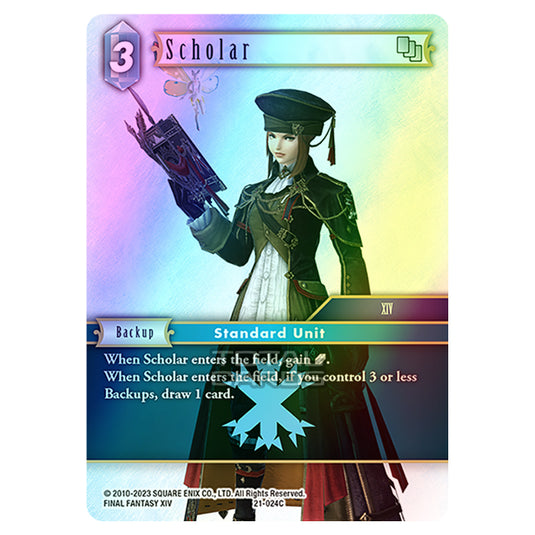 Final Fantasy - Beyond Destiny - Scholar - (21-024C) (Foil)