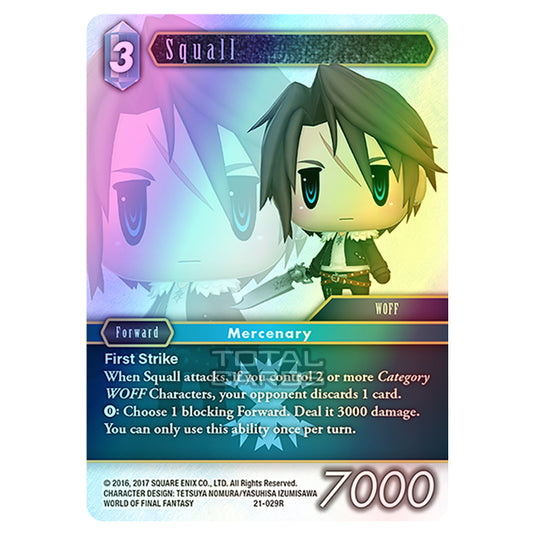 Final Fantasy - Beyond Destiny - Squall - (21-029R) (Foil)