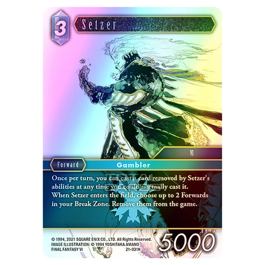 Final Fantasy - Beyond Destiny - Setzer - (21-031H) (Foil)