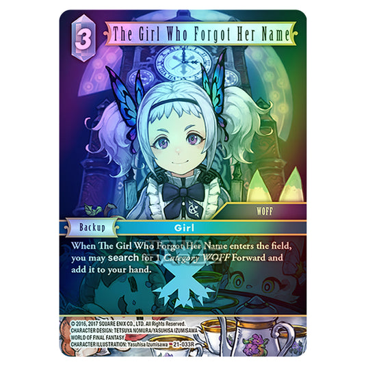 Final Fantasy - Beyond Destiny - The Girl Who Forgot Her Name - (21-033R) (Foil)