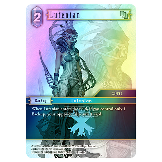 Final Fantasy - Beyond Destiny - Lufenian - (21-039C) (Foil)