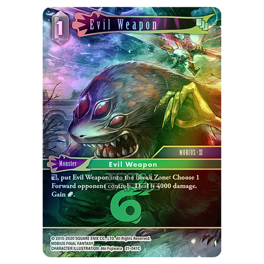 Final Fantasy - Beyond Destiny - Evil Weapon - (21-041C) (Foil)