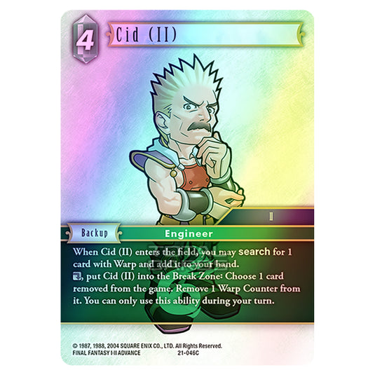 Final Fantasy - Beyond Destiny - Cid (II) - (21-046C) (Foil)