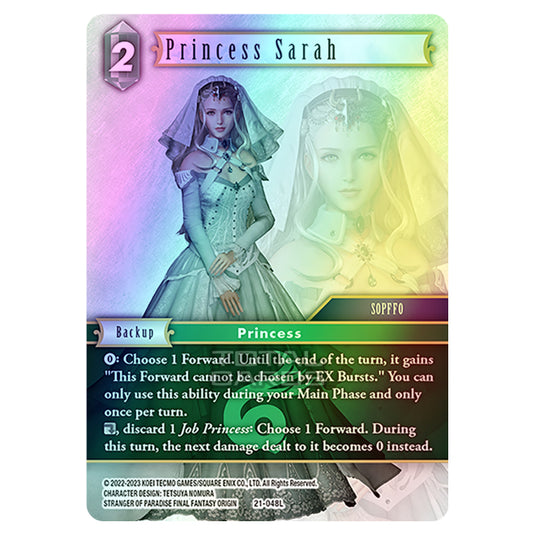 Final Fantasy - Beyond Destiny - Princess Sarah - (21-048L) (Foil)