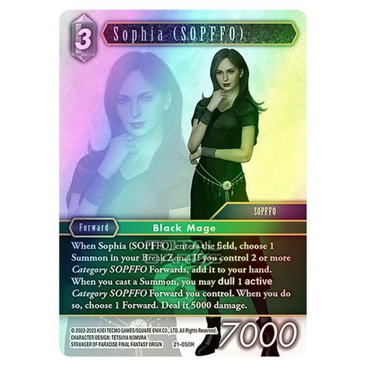 Final Fantasy - Beyond Destiny - Sophia (SOPFFO) - (21-050H) (Foil)