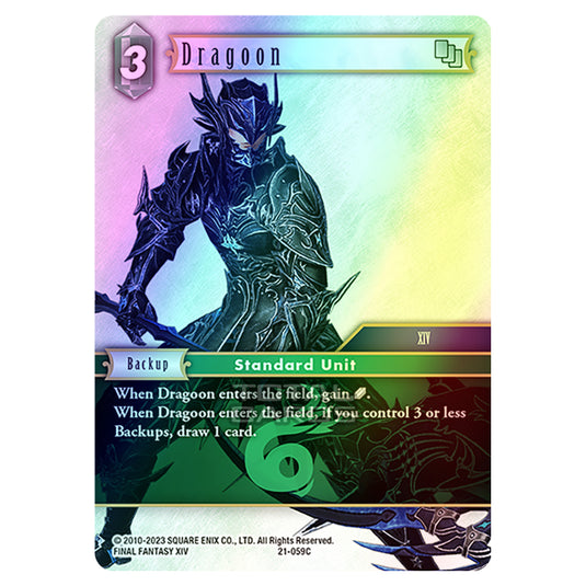 Final Fantasy - Beyond Destiny - Dragoon - (21-059C) (Foil)