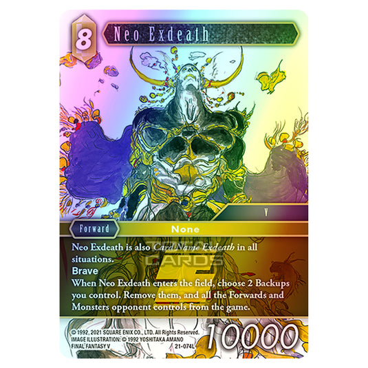 Final Fantasy - Beyond Destiny - Neo Exdeath - (21-074L) (Foil) Final Fantasy - Beyond Destiny - Neo Exdeath - (21-074L) (Foil)