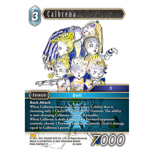 Final Fantasy - Dawn of Heroes - Calbrena - (20-024H)