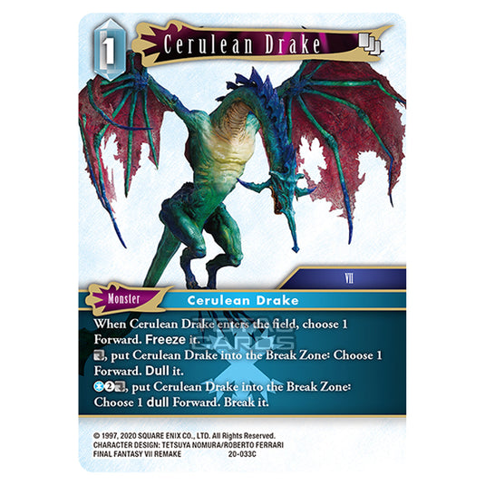 Final Fantasy - Dawn of Heroes - Cerulean Drake - (20-033C)