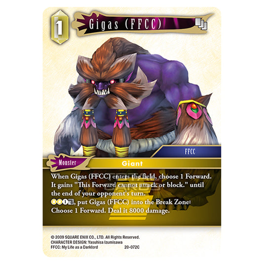 Final Fantasy - Dawn of Heroes - Gigas (FFCC) - (20-072C)