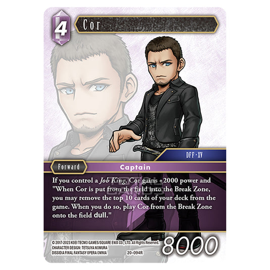 Final Fantasy - Dawn of Heroes - Cor - (20-094R)