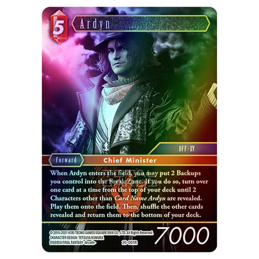 Final Fantasy - Dawn of Heroes - Ardyn - (20-001R) (Foil)