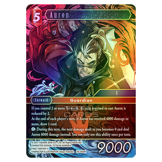 Final Fantasy - Dawn of Heroes - Auron - (20-002H) (Foil)