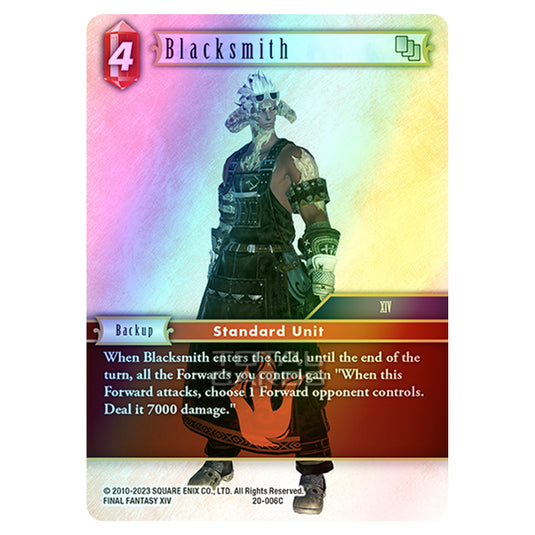 Final Fantasy - Dawn of Heroes - Blacksmith - (20-006C) (Foil)