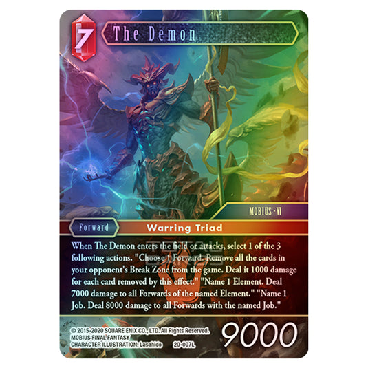 Final Fantasy - Dawn of Heroes - The Demon - (20-007L) (Foil)