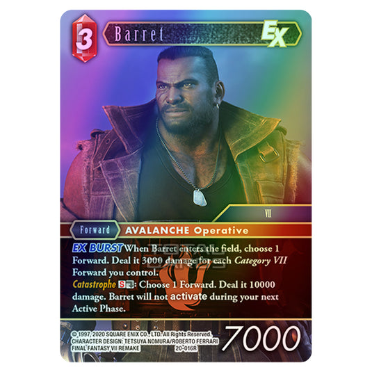 Final Fantasy - Dawn of Heroes - Barret - (20-016R) (Foil)