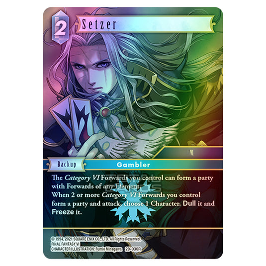 Final Fantasy - Dawn of Heroes - Setzer - (20-030R) (Foil)