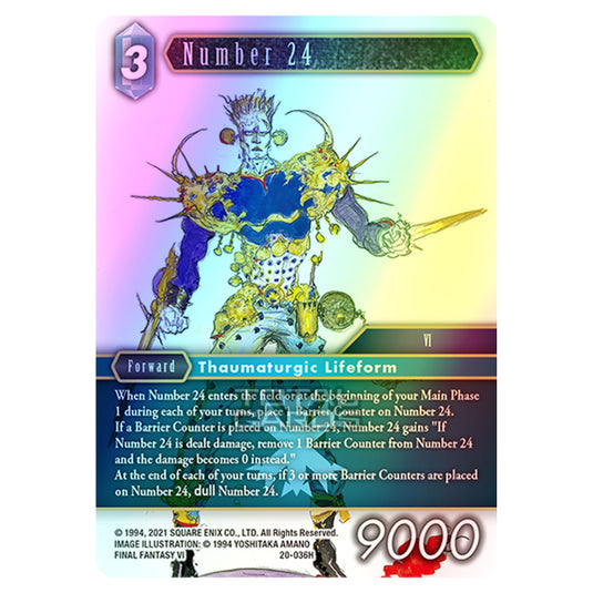 Final Fantasy - Dawn of Heroes - Number 24 - (20-036H) (Foil)